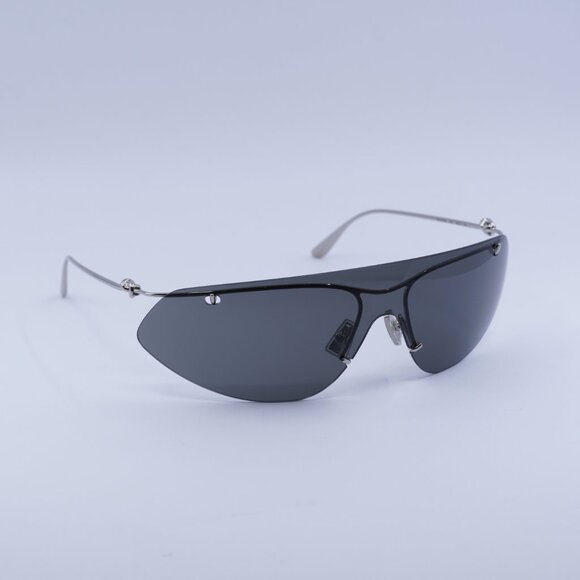?️ New Bottega Veneta BV1272S 002 Sunglasses - Silver Frame, Grey Lenses main image 9
